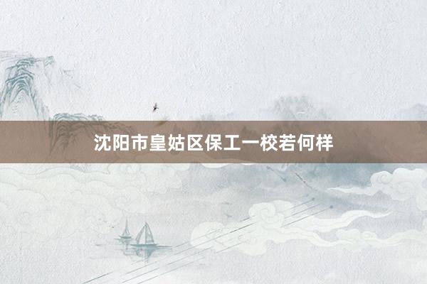 沈阳市皇姑区保工一校若何样
